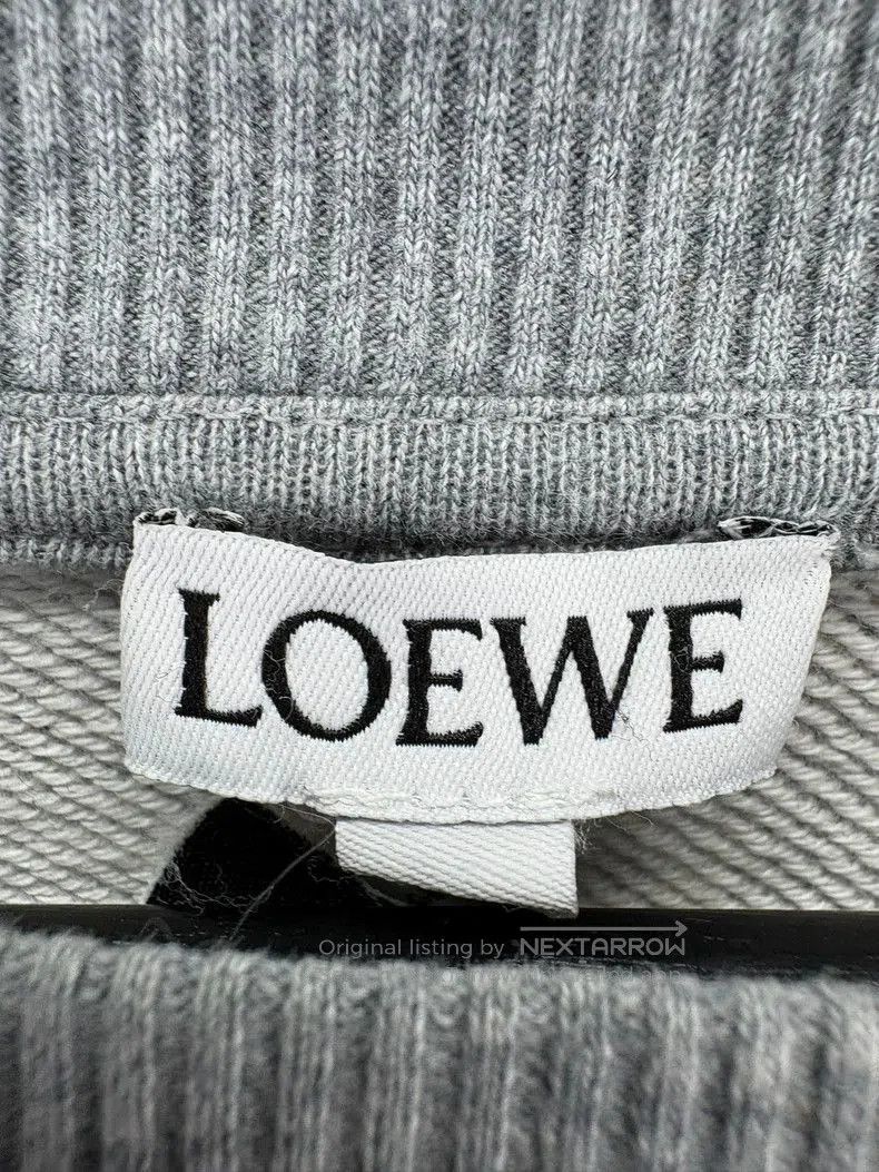 Loewe Loewe Gray Logo Embroidery Sweatshirt M. Size US M / EU 48-50 / 2 - 5 Thumbnail
