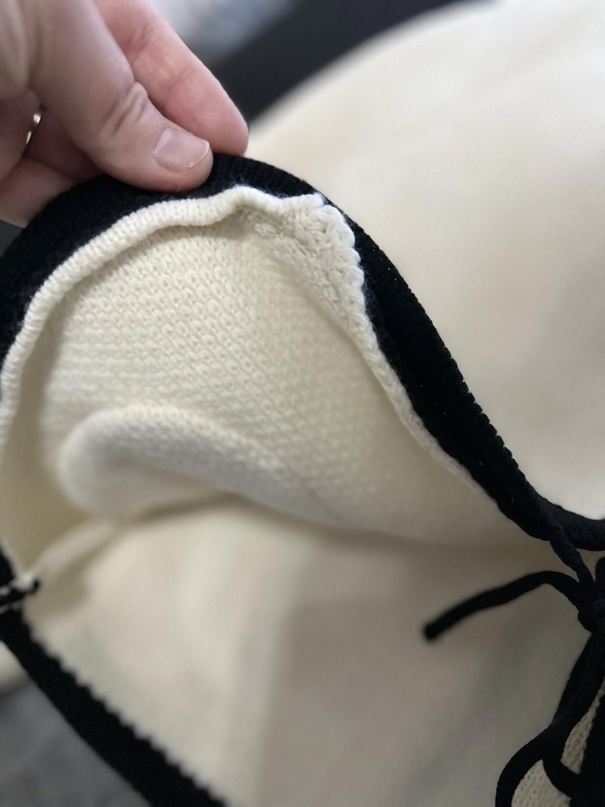 Zara Zara Cream Cardigan With Black Ties Size M / US 6-8 / IT 42-44 - 6 Thumbnail