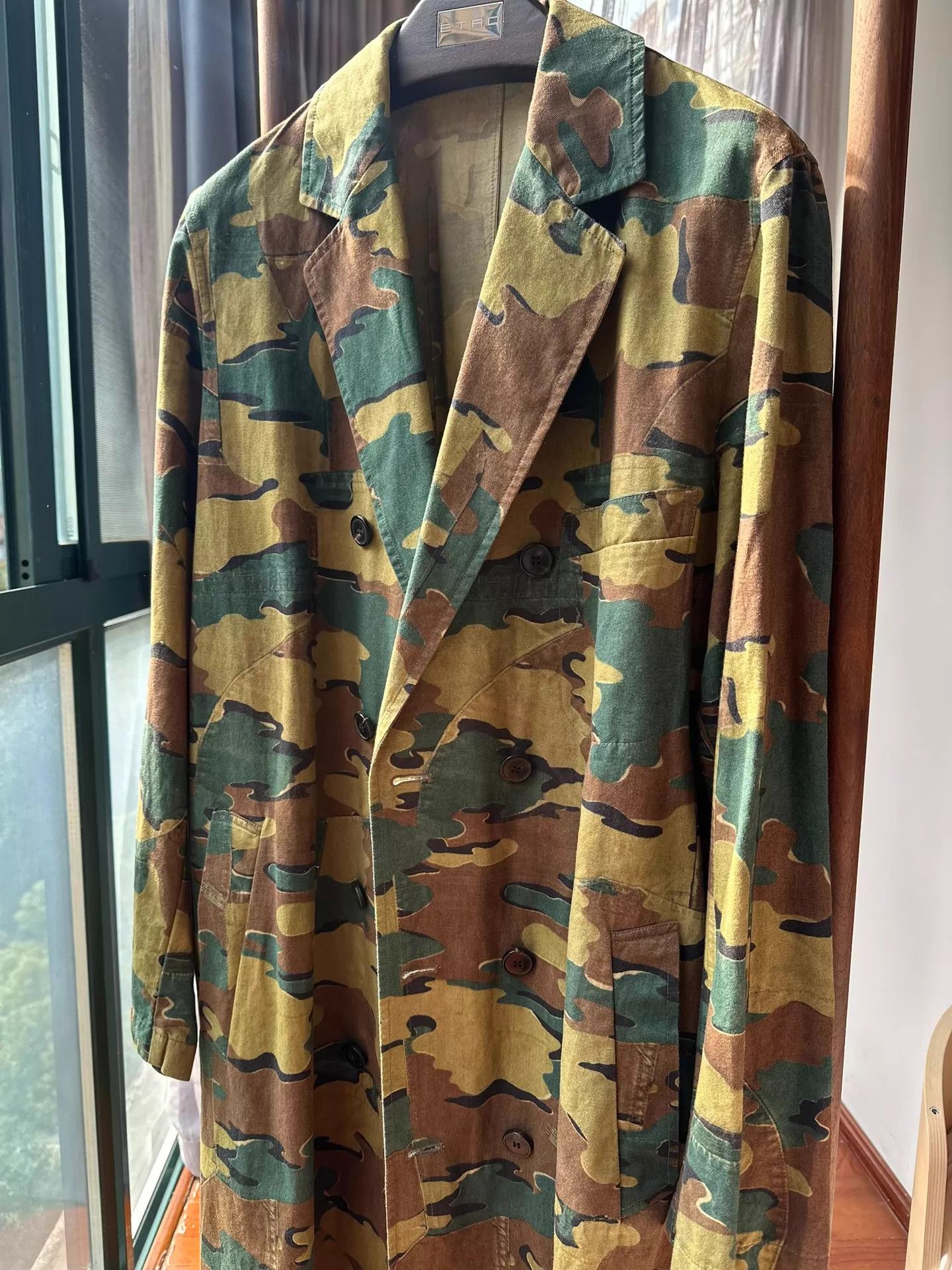 Dries Van Noten DVN Runway Trench Coat S 98 New Cotton-Linen Color Size US S / EU 44-46 / 1 - 6 Thumbnail