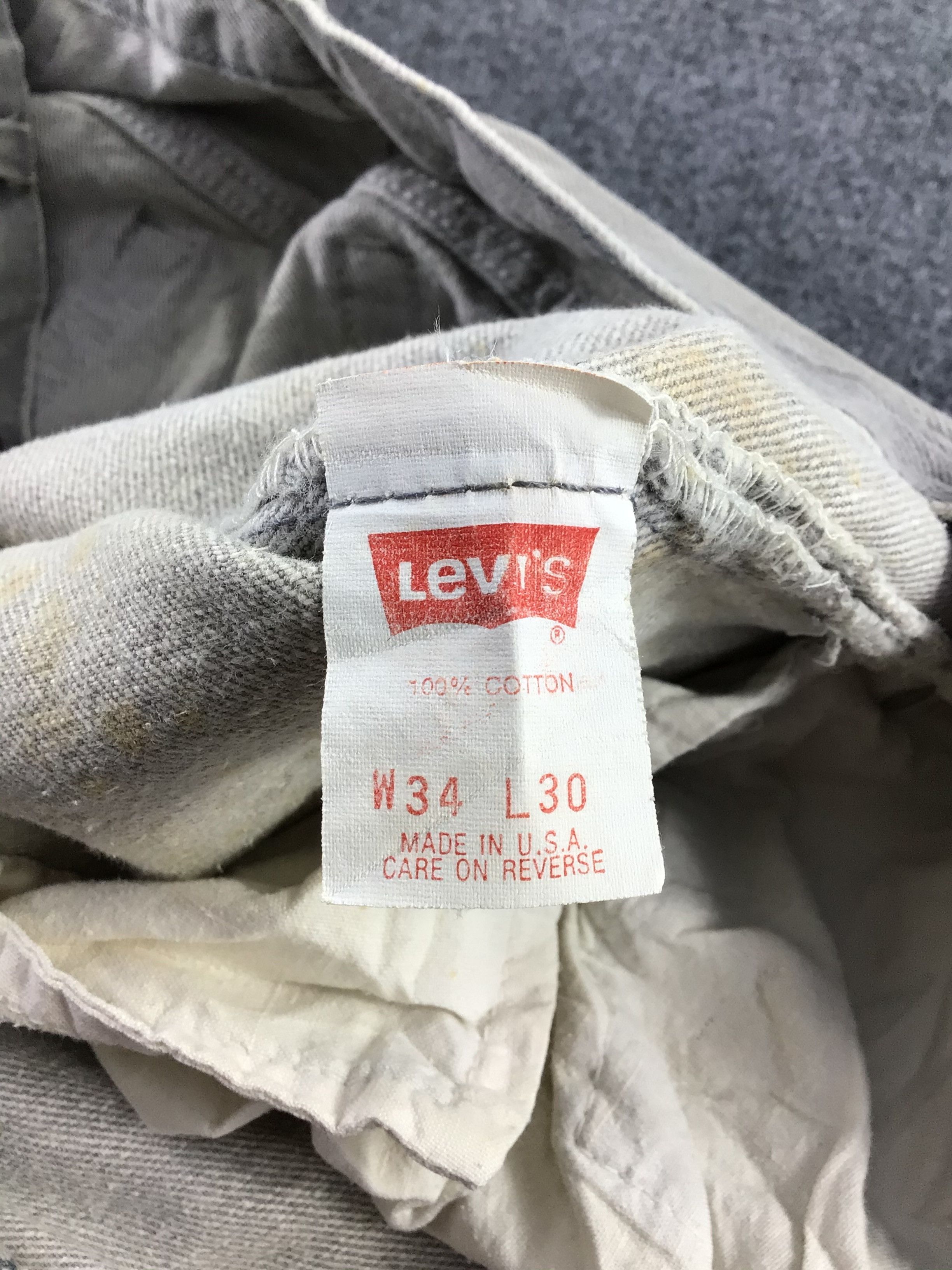 Levi's Vintage 90s Levis 501 Jeans-JM219 Size US 32 / EU 48 - 9 Thumbnail