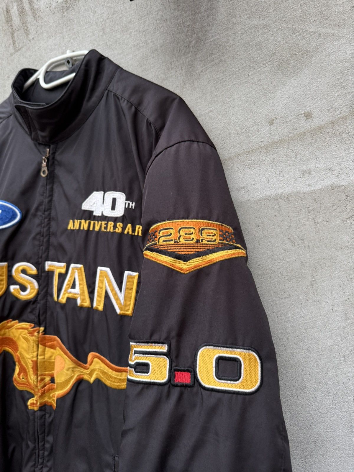 JH Design ARCHIVAL! 🏇Ford Mustang 40TH Anniversary Limited Jacket Size US L / EU 52-54 / 3 - 8 Thumbnail