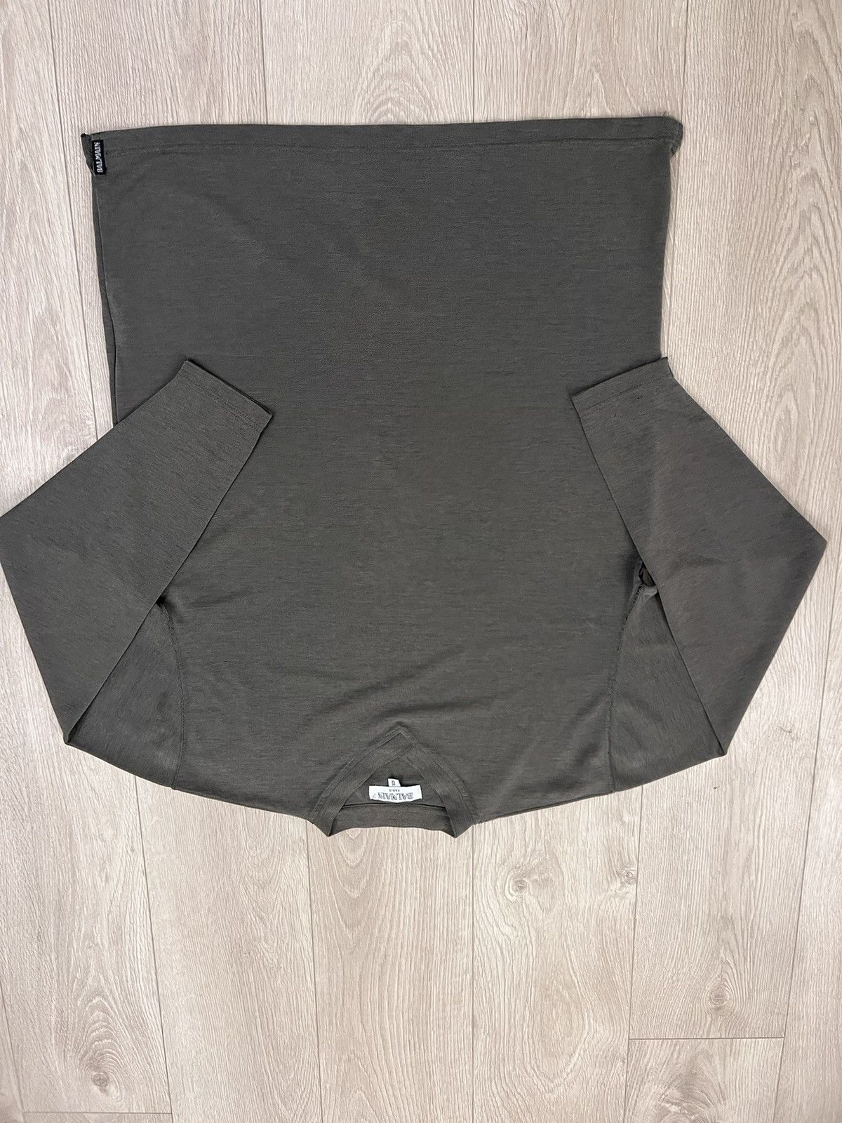 Balmain × Vintage Vintage 90s Balmain Long Sleeve T Shirt Designer Luxury Size US M / EU 48-50 / 2 - 8 Thumbnail