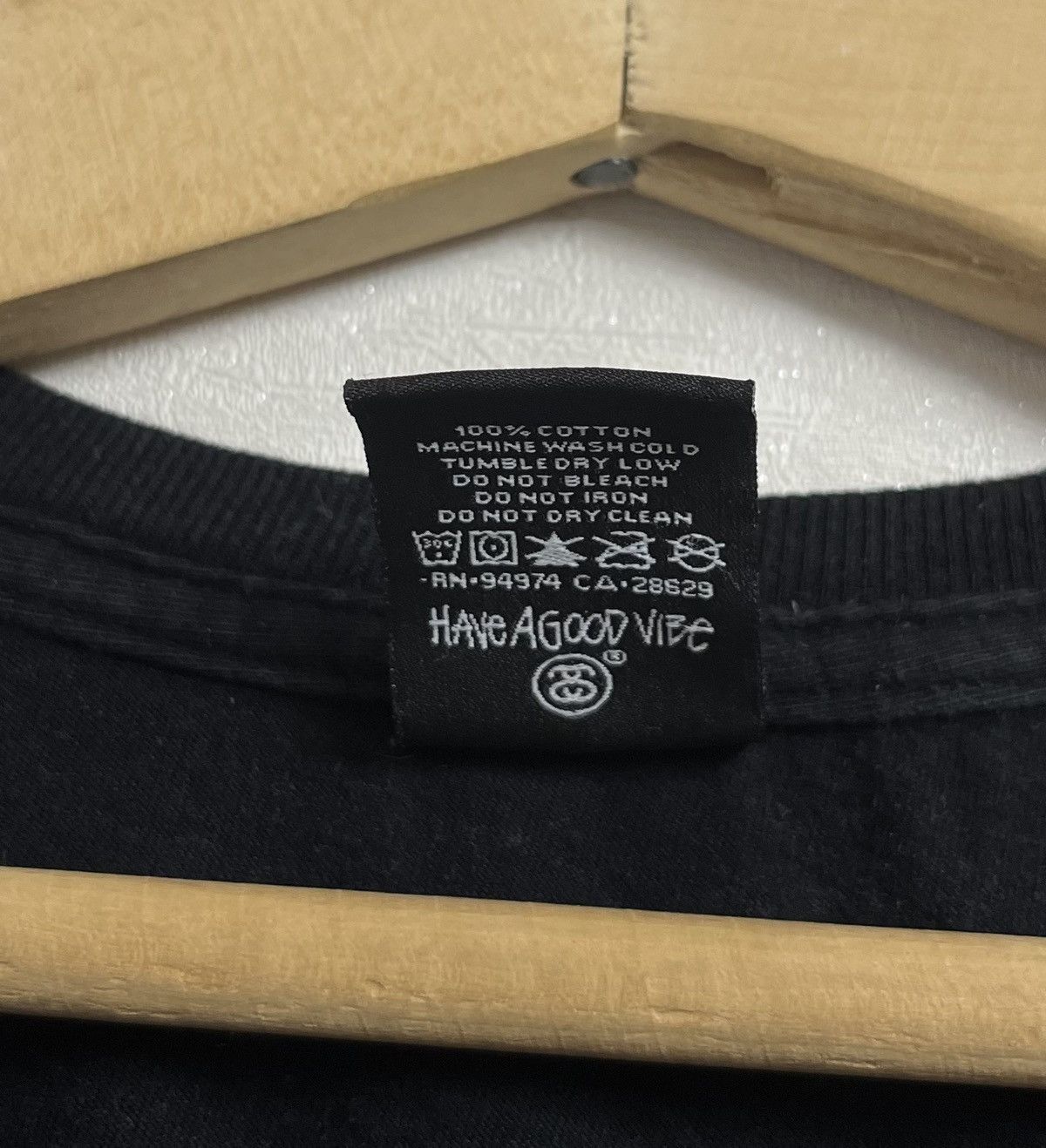 Stussy Stussy Black Elephant Link T-Shirt 00s Size US L / EU 52-54 / 3 - 7 Thumbnail