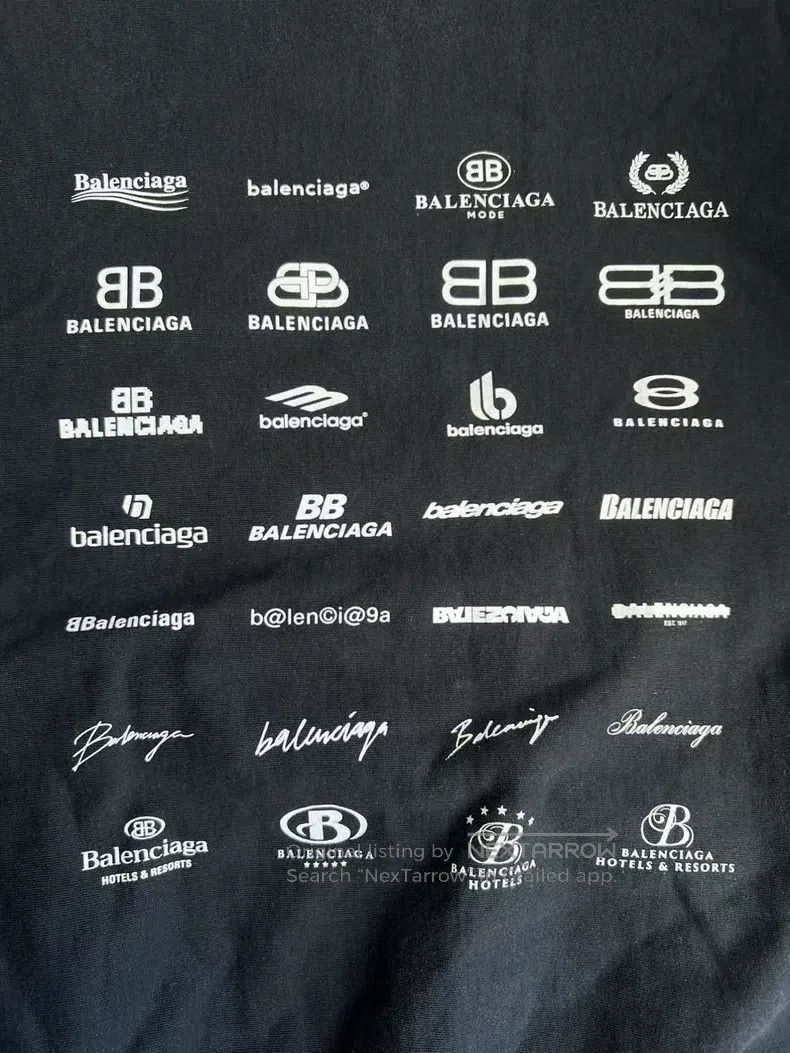 Balenciaga Balenciaga All-over logo hoodie, size 2 Size US M / EU 48-50 / 2 - 5 Thumbnail