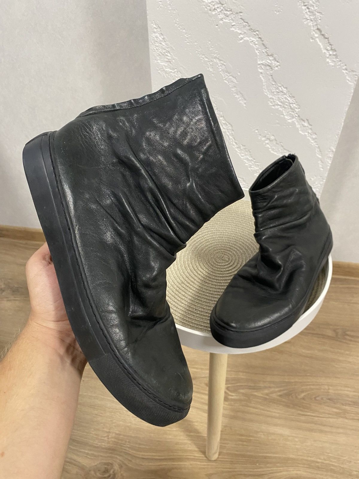 靴 the last conspiracy Finn Sneakers 42 FINN mat BLACK – the last conspiracy