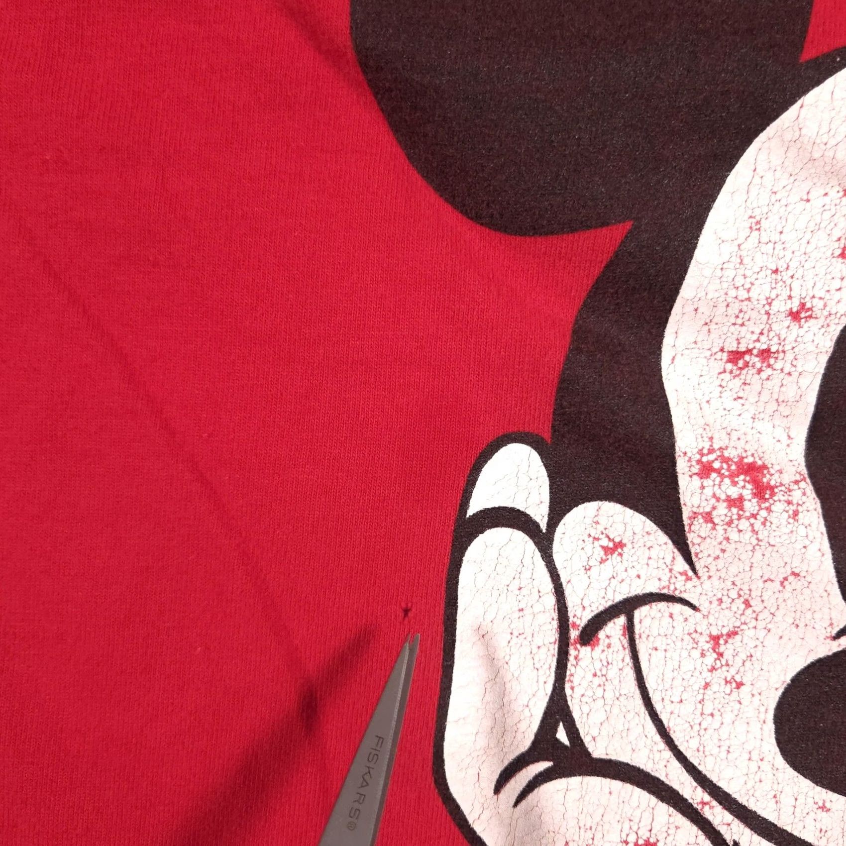Mickey & Co. VINTAGE Mickey & Co Shirt Mens Large Red Mickey Mouse Tee Double Sided 90s Size US L / EU 52-54 / 3 - 6 Thumbnail