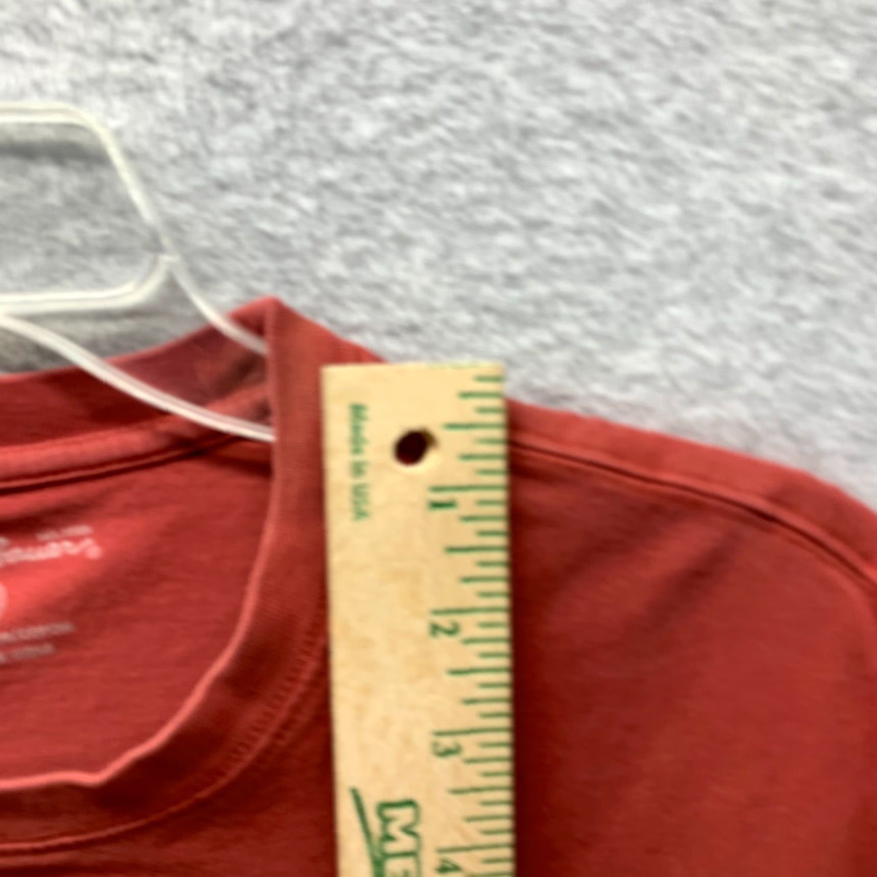 Eddie Bauer Eddie Bauer Shirt Men Red Cotton Classic Short Sleeve Crew Neck L Large 80s 90s Vintage: No Size US L / EU 52-54 / 3 - 6 Thumbnail