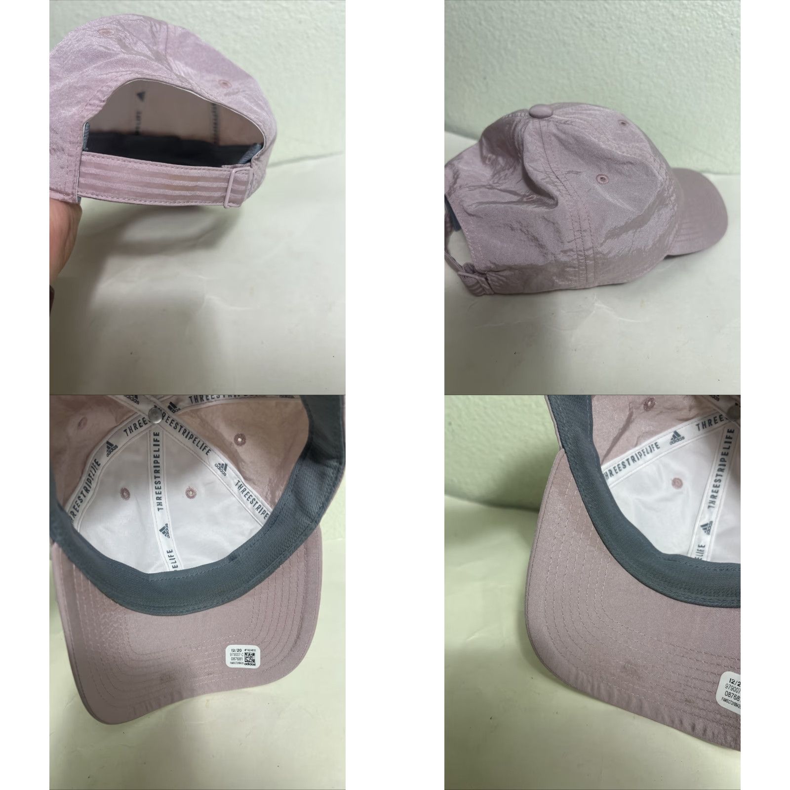 Adidas Adidas Women's VFA 2 Relaxed Fit Adjustable Performance Cap Hat Pink Hat Woman Adjustable Cap Size ONE SIZE - 8 Thumbnail