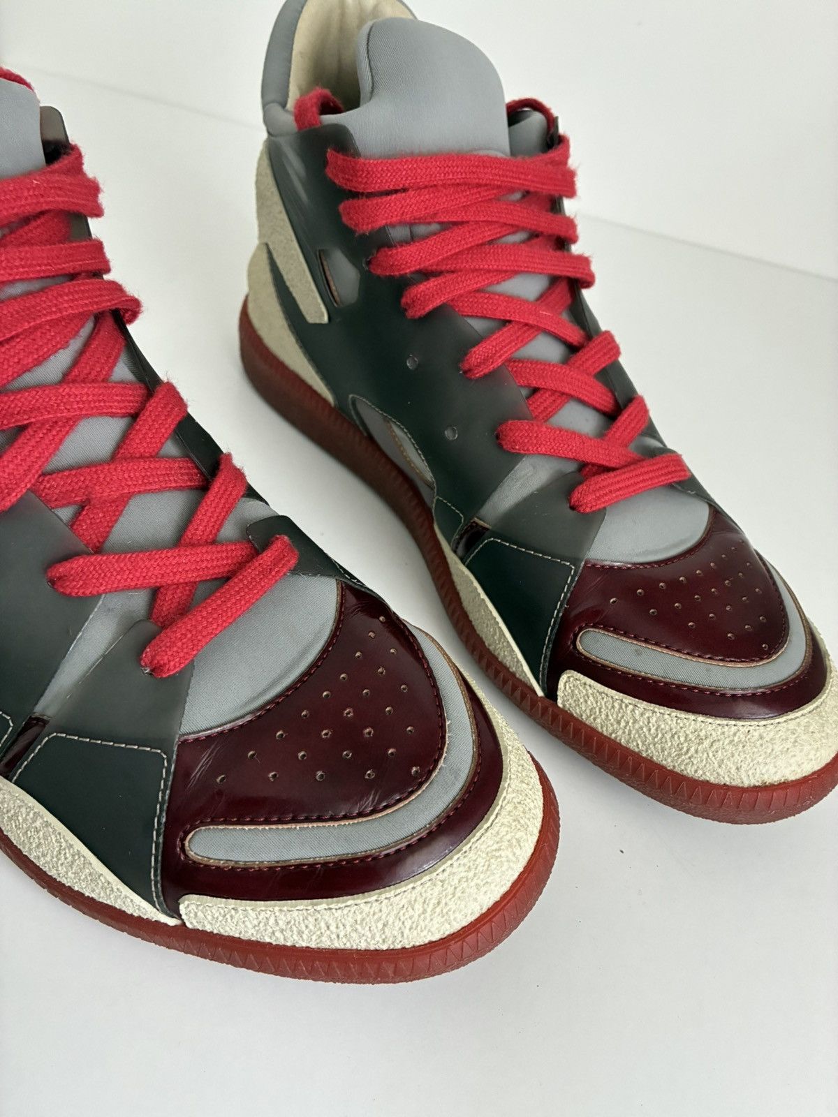 Maison Margiela Maison Margiela Rubber Paneled Neo-Sneakers luxury designer Size US 8 / EU 41 - 17 Thumbnail