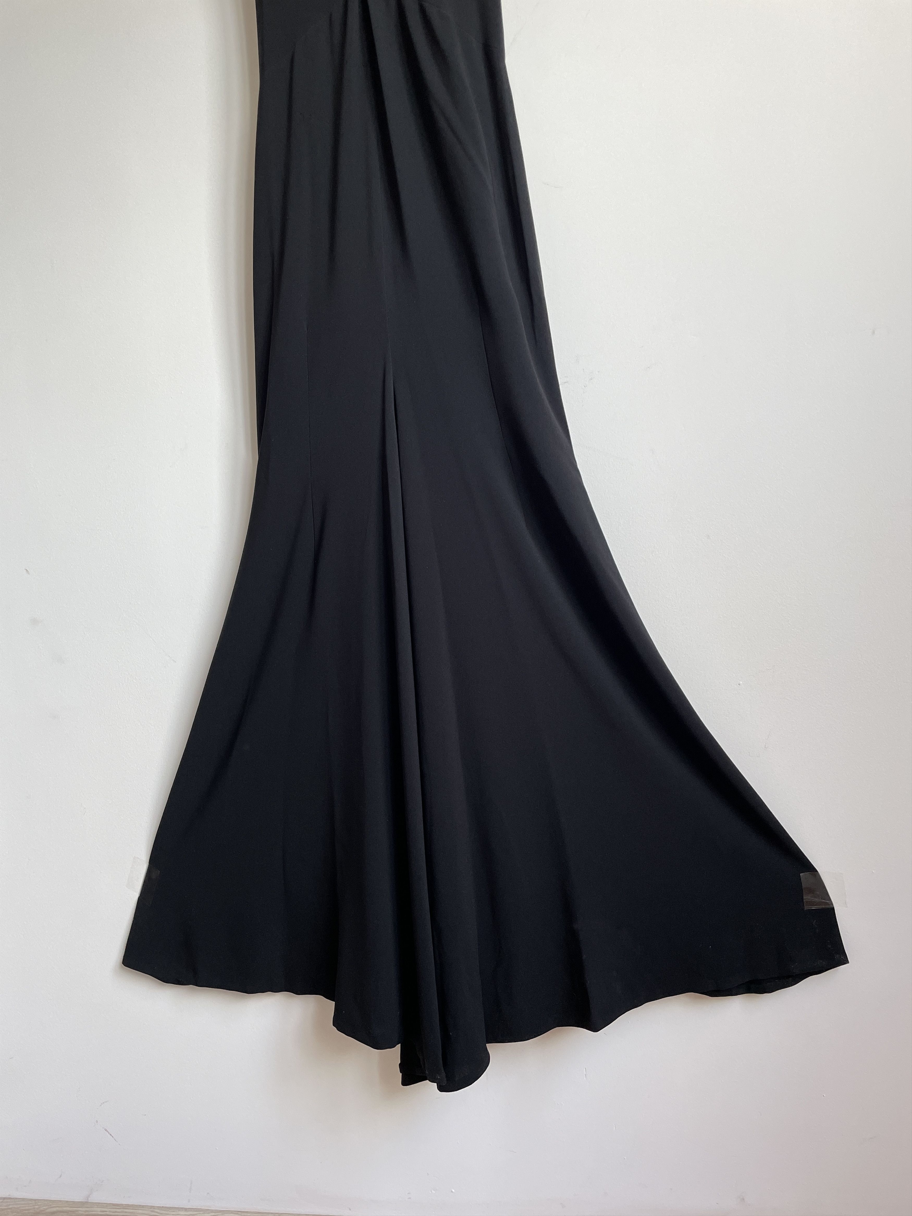 Designer Talbot Runhof Long Draped Bow Dress Size XS Size XS / US 0-2 / IT 36-38 - 7 Thumbnail