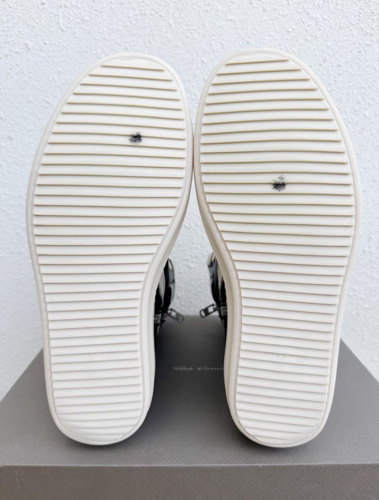 Rick Owens Rick Owens Geobasket leather high-top classic Size US 7.5 / EU 40-41 - 8 Thumbnail