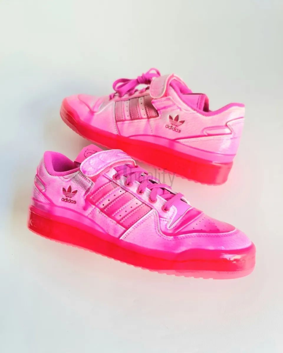 Jeremy Scott Adidas Forum Low x Jeremy Scott Dipped Pink Size US 9.5 / EU 42-43 - 5 Thumbnail