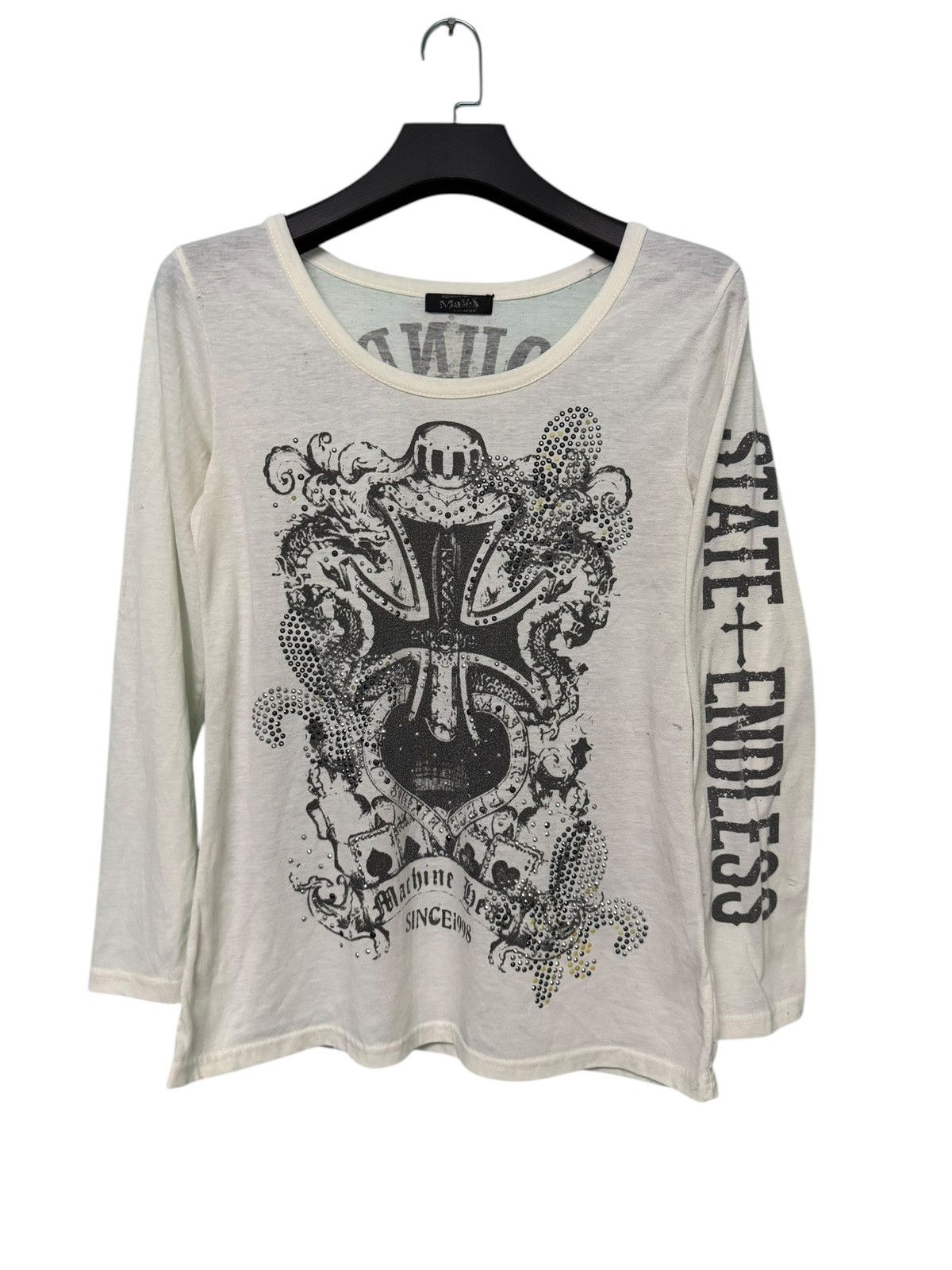 Affliction 💥 RARE PUNK DESIGN CROSS GERM STATE ENDLESS AFFLICTION LGB Size US M / EU 48-50 / 2 - 1 Thumbnail