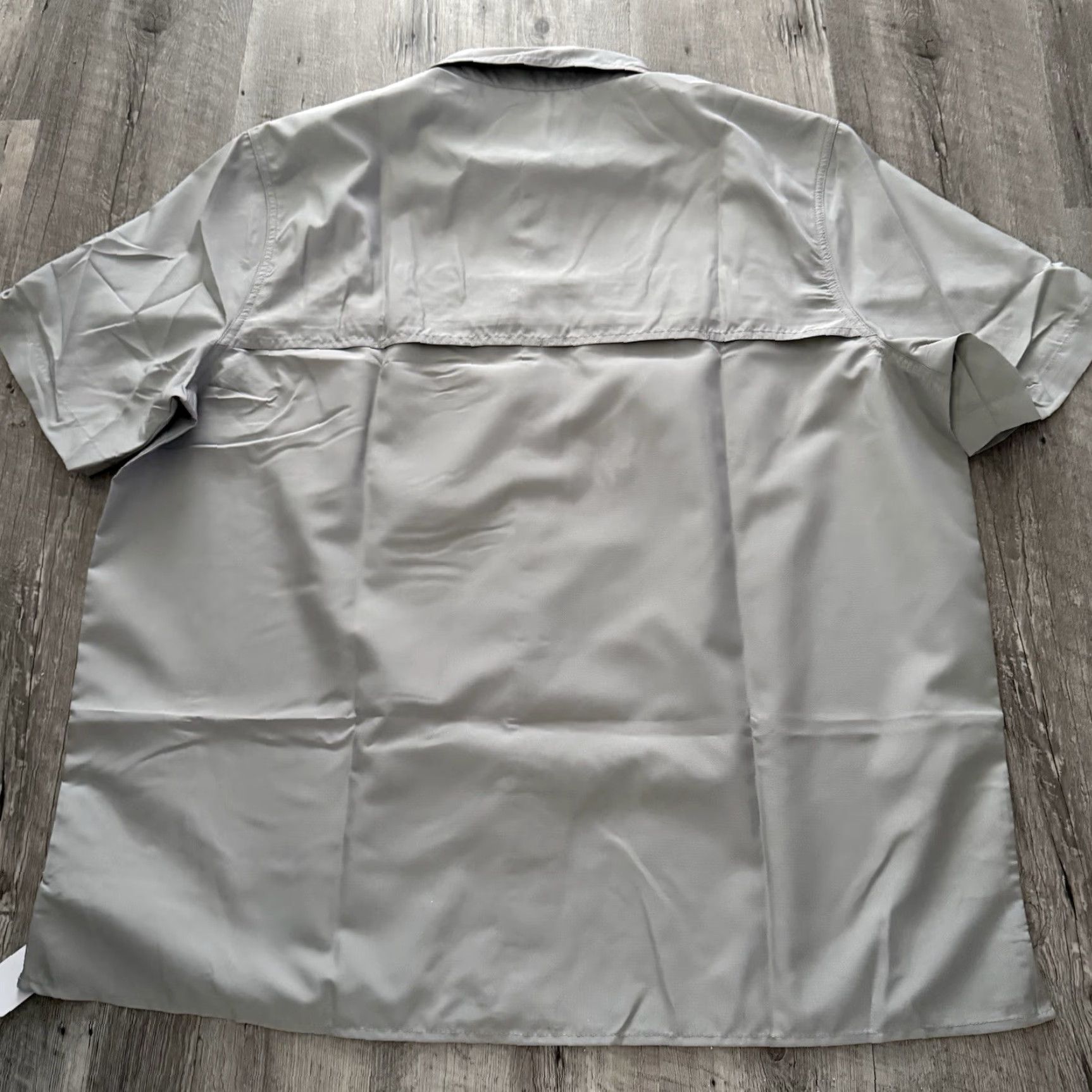 Eddie Bauer Eddie Bauer Shirt Mens XL Limestone Short Sleeve Woven Button Up Tech Vented NEW Size US XL / EU 56 / 4 - 5 Thumbnail