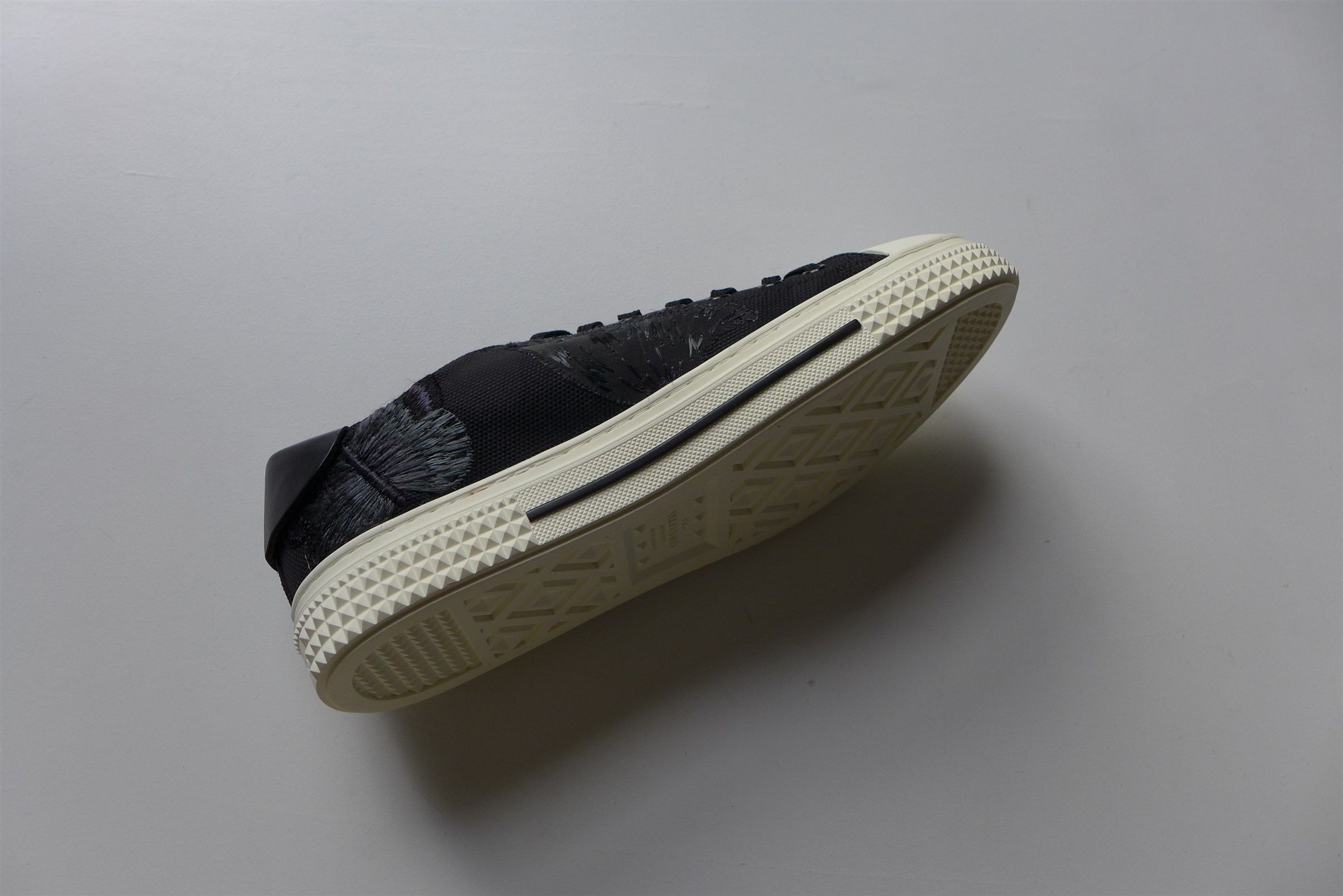 Valentino Valentino CamuButterfly Embroidered Black Sneakers Size US 10 / EU 43 - 17 Thumbnail
