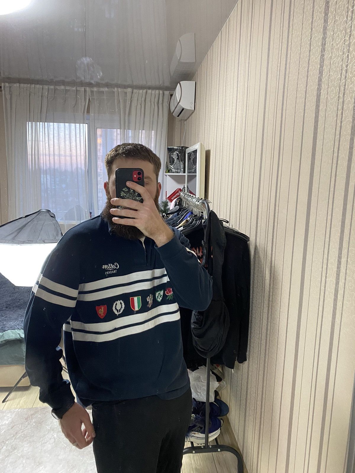 Polo Ralph Lauren Cotton traders rugby long sleeve six nation Y2K Size US L / EU 52-54 / 3 - 9 Thumbnail