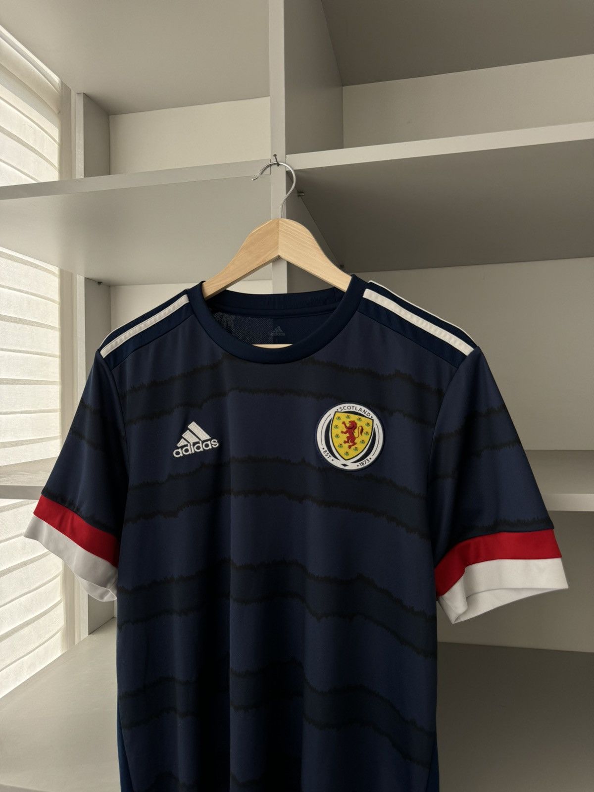 Adidas × Vintage Adidas Scotland 2021 Home Jersey Size US M / EU 48-50 / 2 - 3 Thumbnail