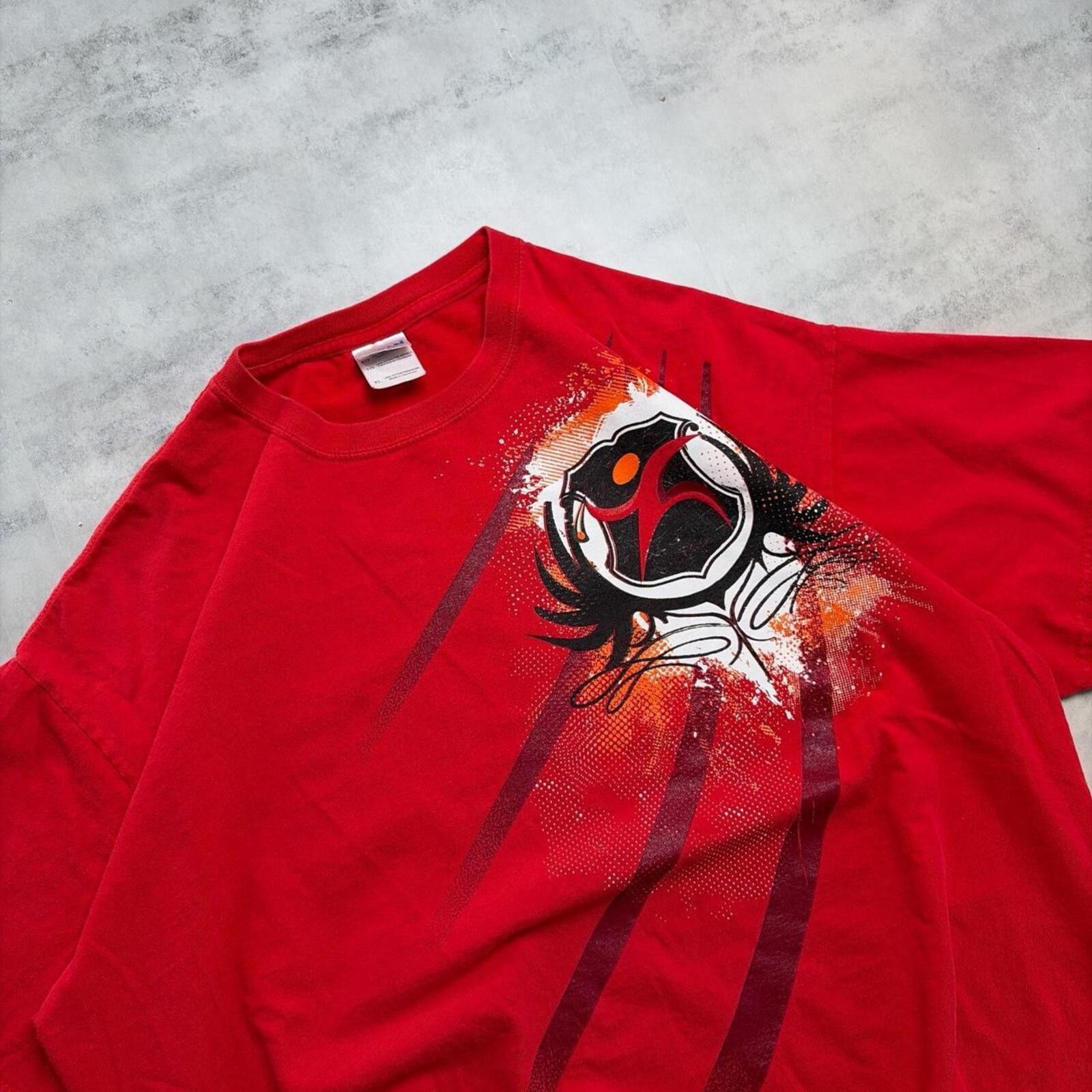 Billabong Y2K Red Surf Grunge Skater Hawaii T-Shirt Size US XL / EU 56 / 4 - 3 Thumbnail