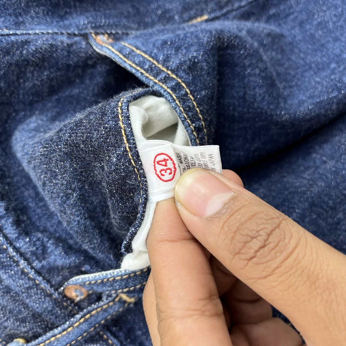 Pherrow's Vintage Pherrows 441 Japan Indigo Selvedge Jeans Straight Size US 31 - 13 Thumbnail
