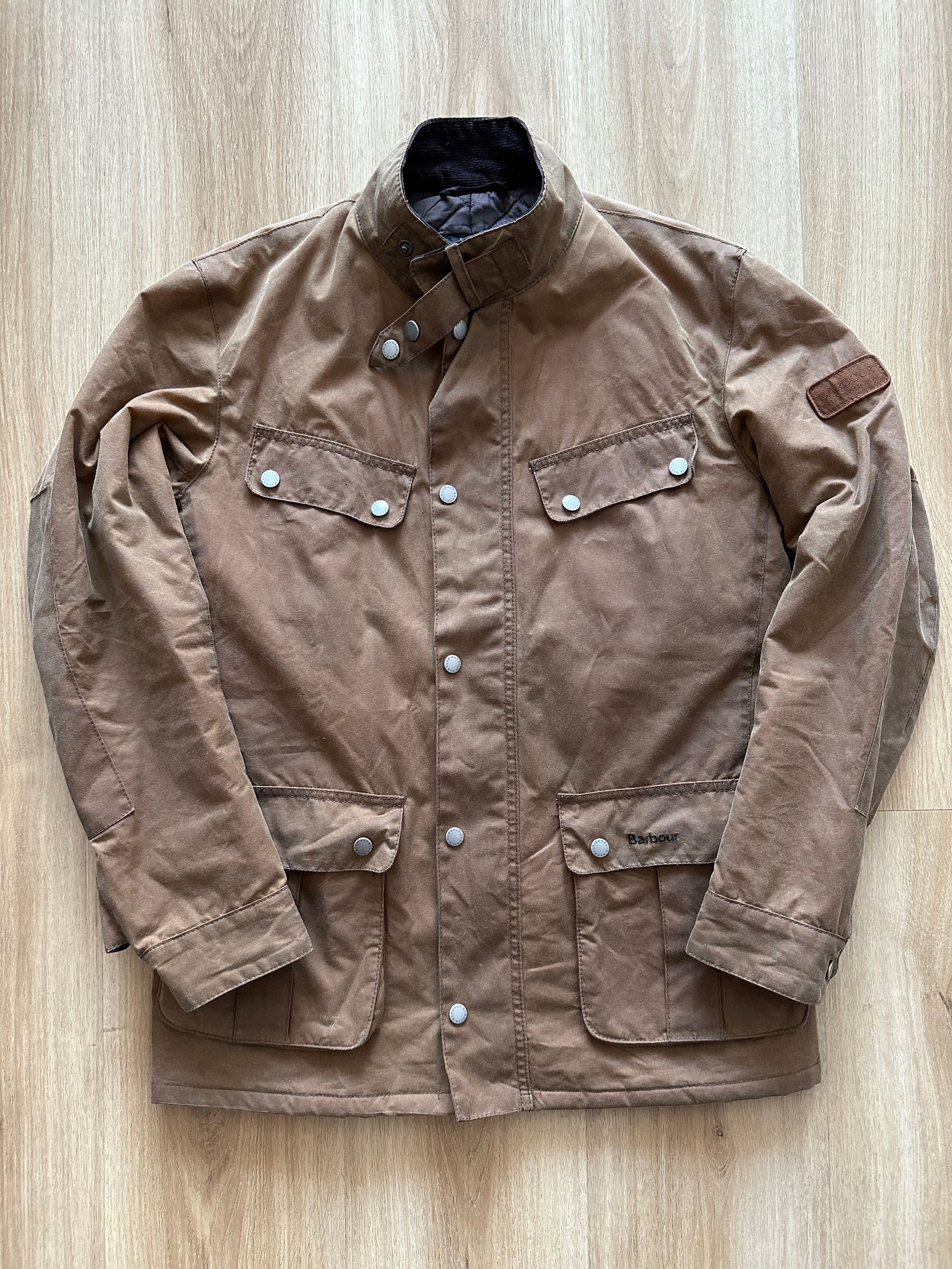 Barbour BARBOUR International Duke Wax Jacket quilted lining padded Size US M / EU 48-50 / 2 - 12 Thumbnail