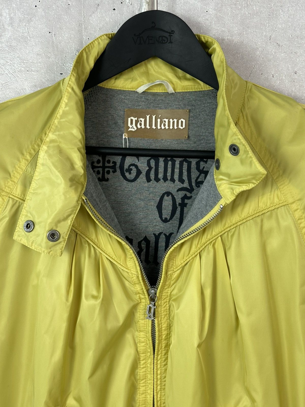 John Galliano John Galliano Vintage Yellow Gangs of Galliano Womens Jacket Size M / US 6-8 / IT 42-44 - 7 Thumbnail