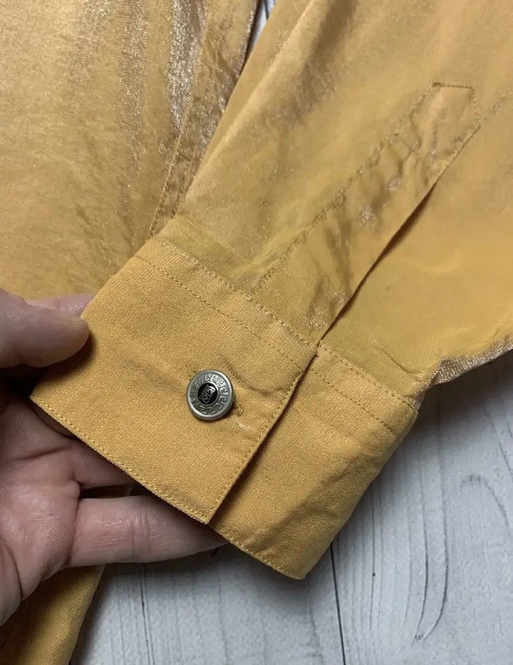 Vintage Vintage Versace shirt gold rare nylon size M Size US M / EU 48-50 / 2 - 6 Thumbnail