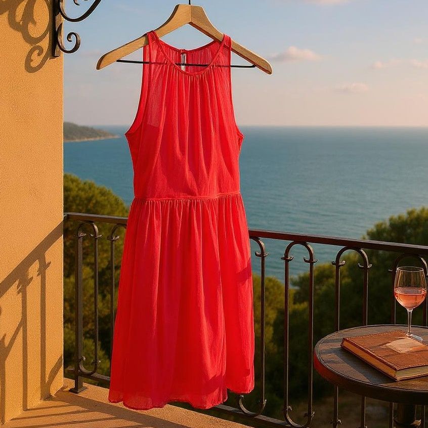 J.Crew J CREW Silk Chiffon Megan Dress Pink Womens 6 Size M / US 6-8 / IT 42-44 - 1 Thumbnail