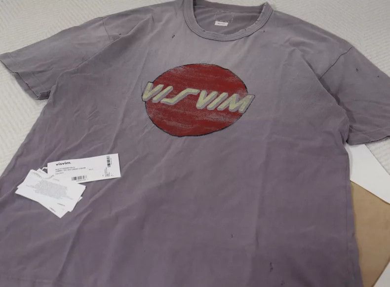 Visvim Visvim22aw Jumbo Tee Crash Wash & Worn Sabotage T-Shirt Sho Size US XL / EU 56 / 4 - 5 Thumbnail