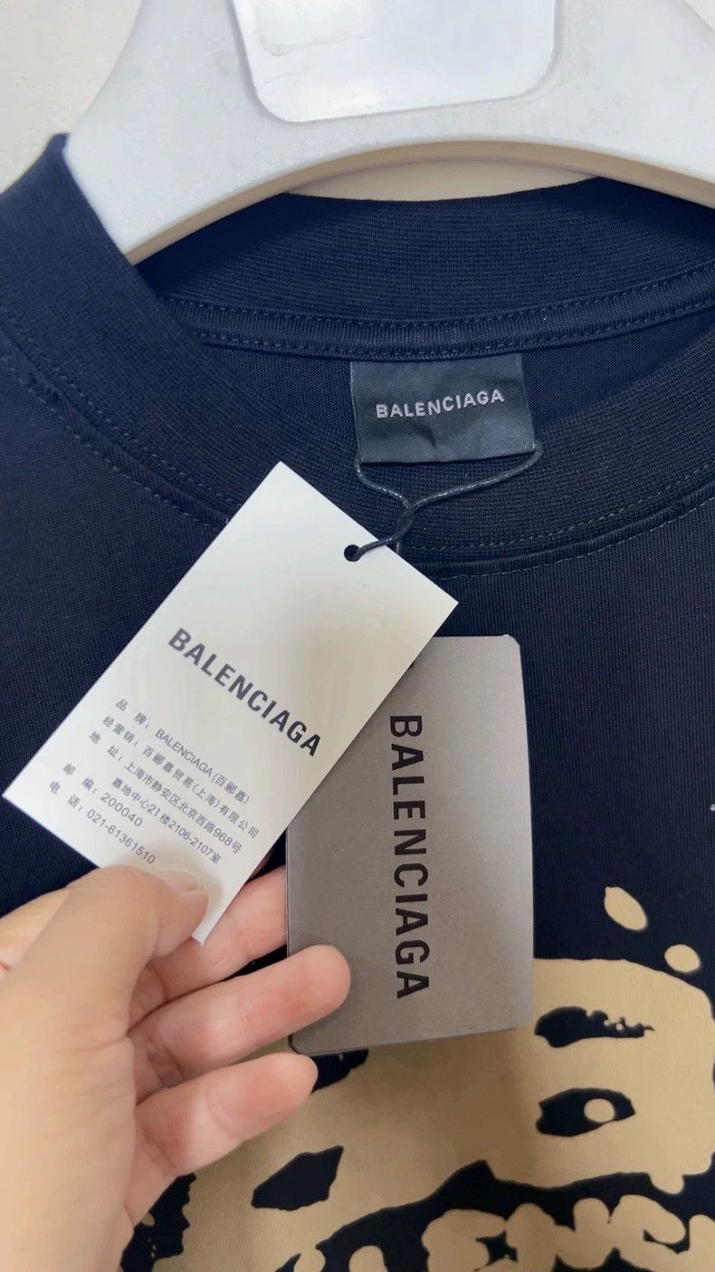 Balenciaga Balenciaga Sabotage do old graffiti double B short sleeves Size US S / EU 44-46 / 1 - 5 Thumbnail