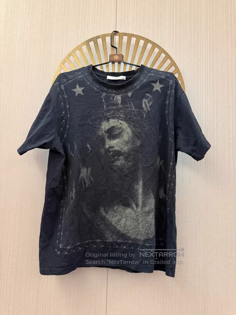 Givenchy Givenchy Double-sided Jesus T-Shirt Size US M / EU 48-50 / 2 - 1 Thumbnail