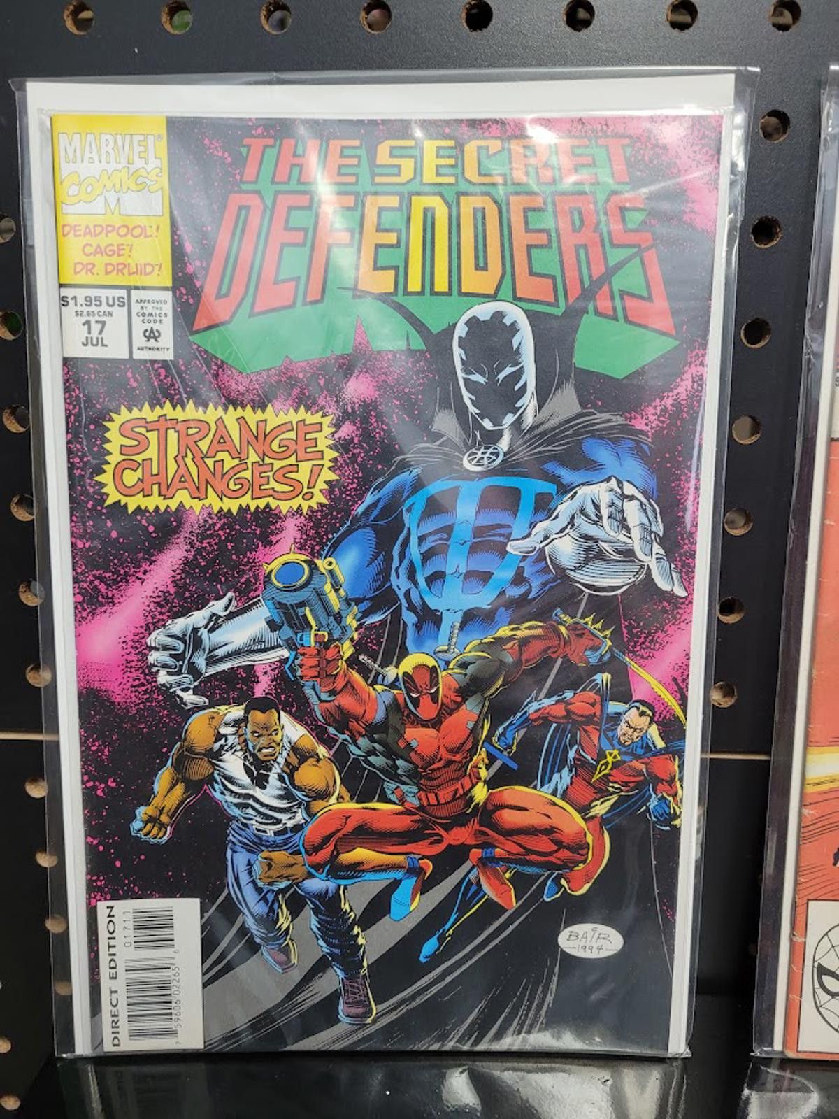 Marvel Comics Secret Defenders #17 (1994) Marvel Deadpool Luke Cage Size ONE SIZE - 1 Preview