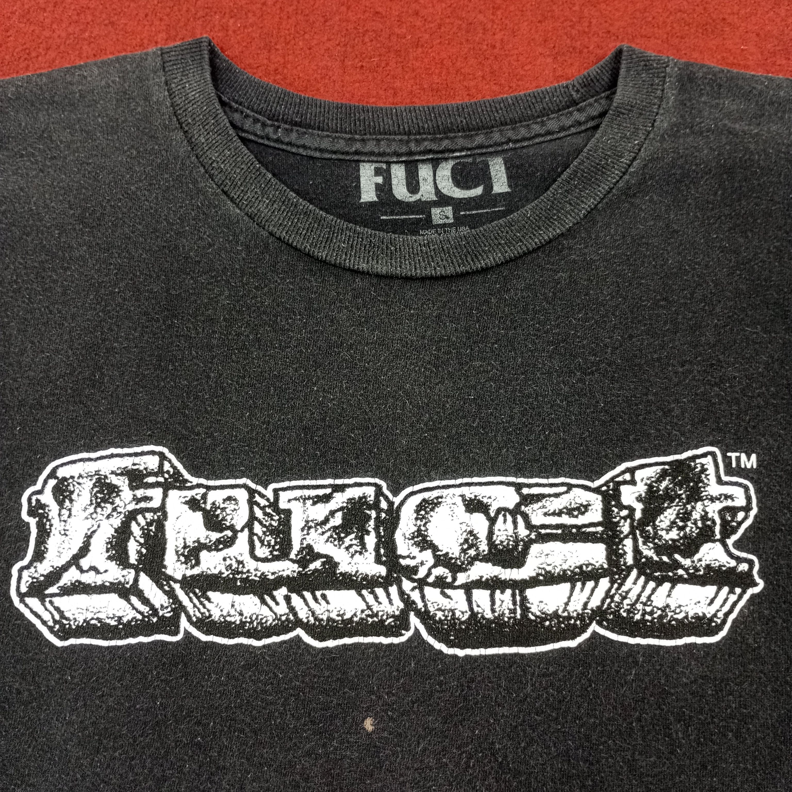 FUCT Fuct Center Design Streetwear Style Tshirt Size US S / EU 44-46 / 1 - 2 Thumbnail