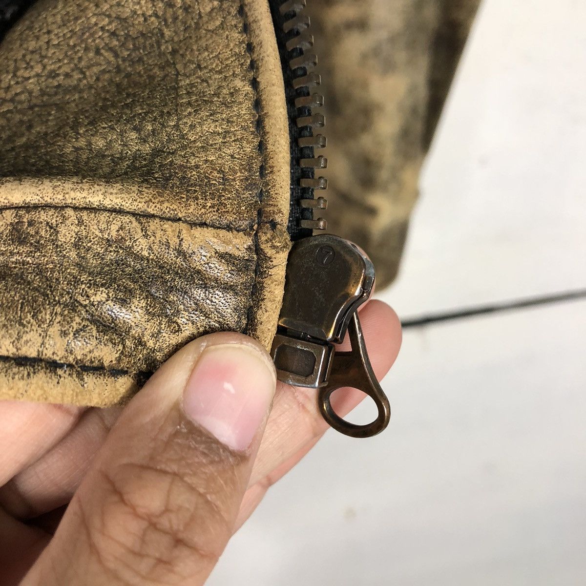 Japanese Brand 📌Vintage True Leather Biker Jacket On Time Road Master Rare Size US L / EU 52-54 / 3 - 18 Thumbnail