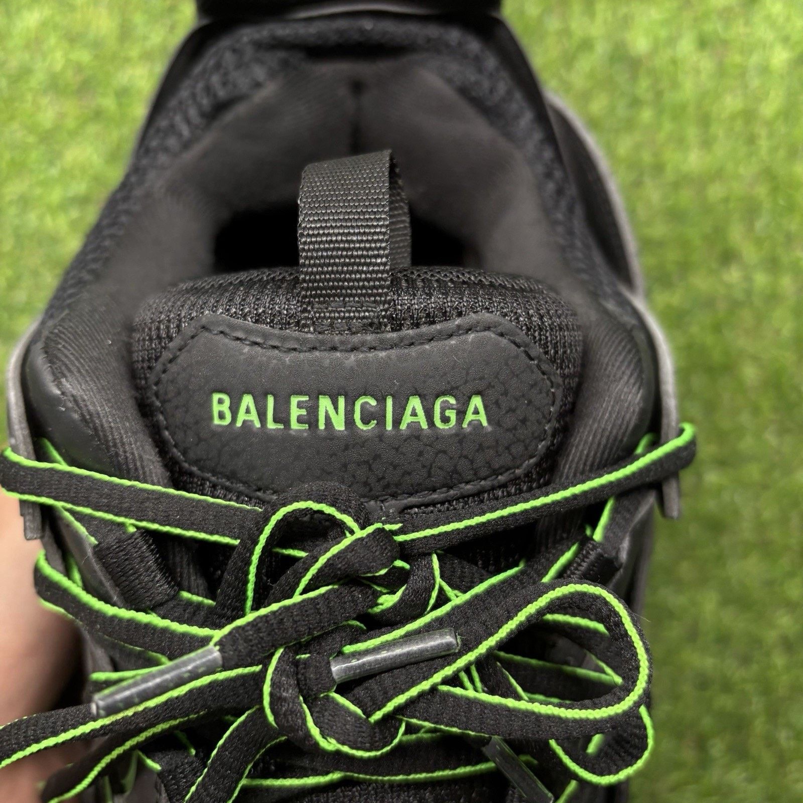 Balenciaga Balenciaga Track ' Black, Slime Green ' | GREAT CONDITION! Size US 13 / EU 46 - 8 Thumbnail