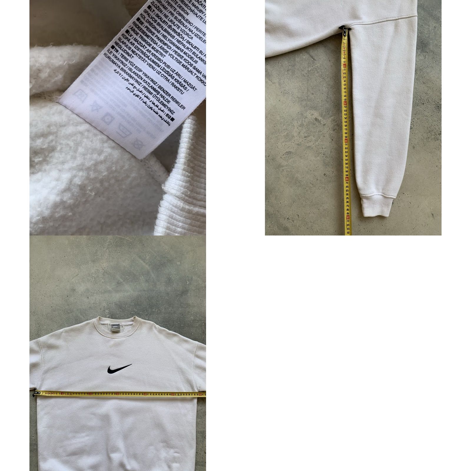 Nike VINTAGE Nike Center Logo Sweater Sweatshirt Mens L White Nike Center Logo Sweatshirt Mens L White Size US L / EU 52-54 / 3 - 9 Thumbnail