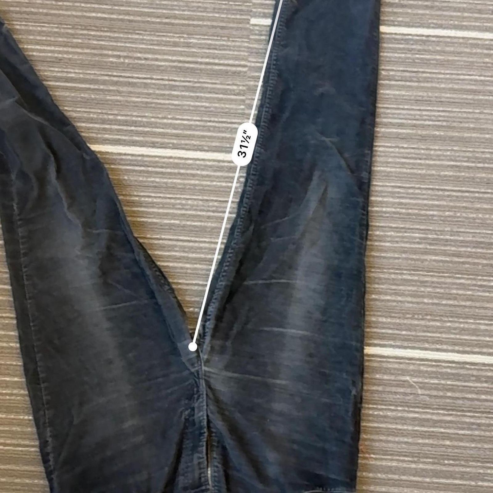 Levi's Vintage 80s Made In USA Balck corduroy pants jeans Size US 36 / EU 52 - 7 Thumbnail