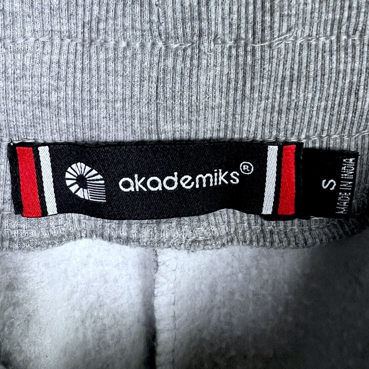 Akademiks Y2K Vintage Akademiks Mens Light Gray Jogger Sweats - Small Size US 30 / EU 46 - 7 Thumbnail