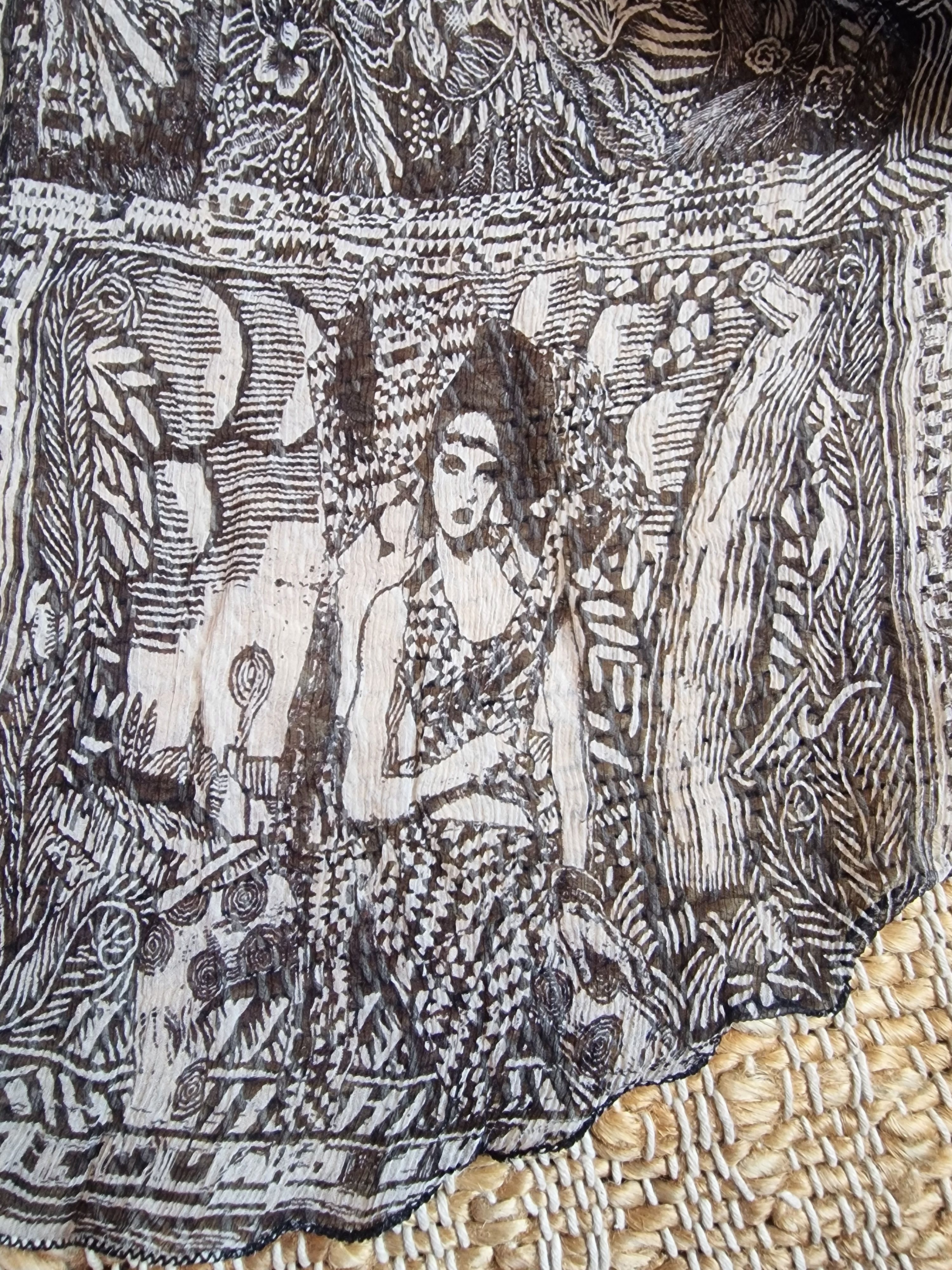 Jean Paul Gaultier Jean Paul Gaultier Erotic Silk Sailor Sex Butterfly Tee Top Size M / US 6-8 / IT 42-44 - 11 Thumbnail