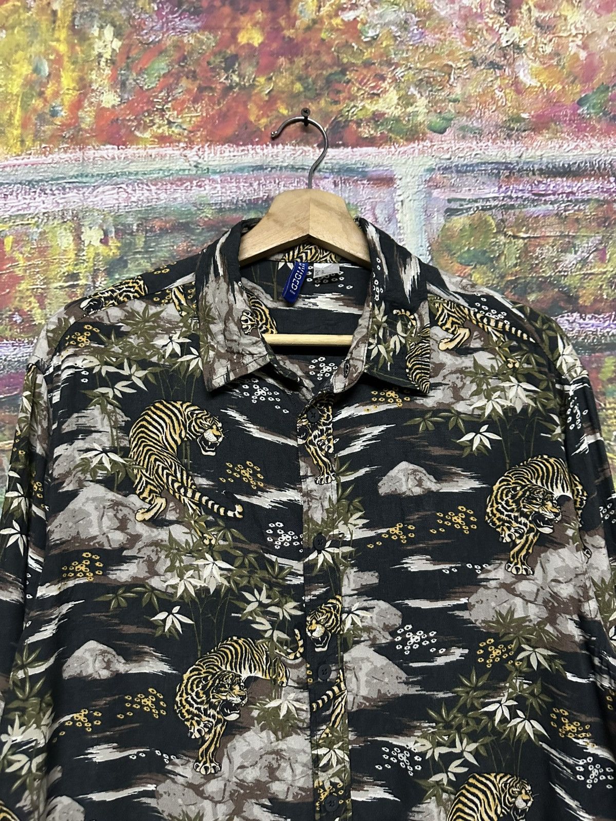 H&M H&M button up long sleeve Size US M / EU 48-50 / 2 - 6 Thumbnail