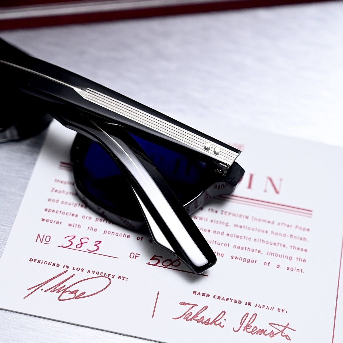 Jacques Marie Mage JACQUES MARIE MAGE JMM ZP-11N ZEPHIRIN SUNGLASSES Size ONE SIZE - 16 Thumbnail