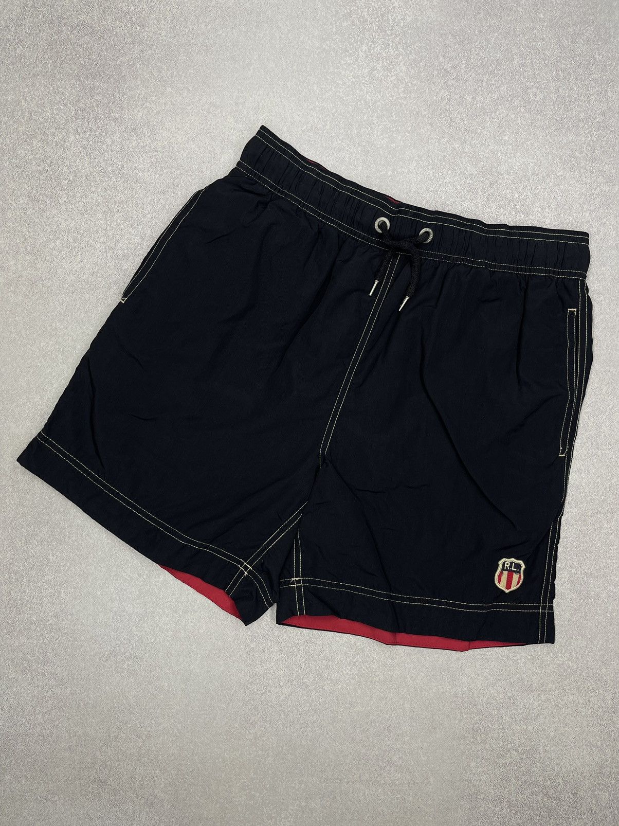 Polo Ralph Lauren Vintage Polo Ralph Lauren Jeans Company Black Shorts Y2K Size US 30 / EU 46 - 1 Thumbnail
