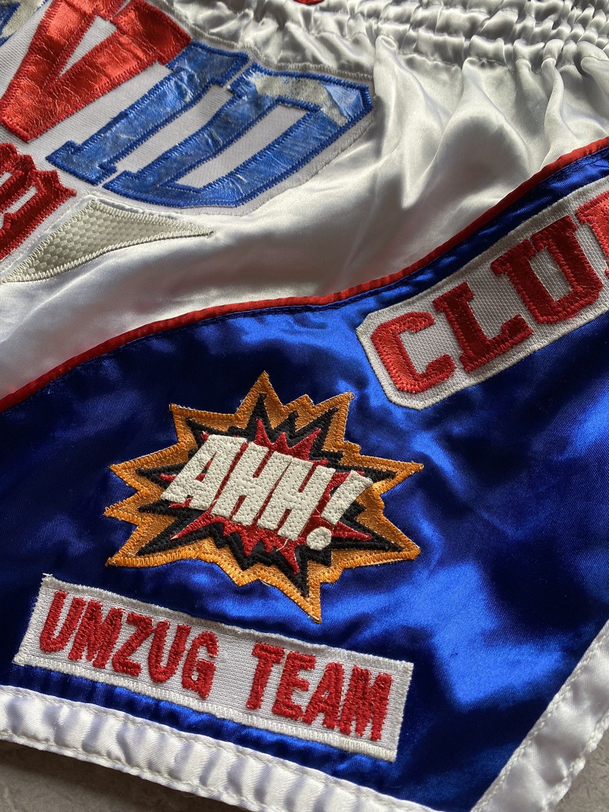 Vintage Vintage THAI4MORE Muay Thai Boxing Training David Gym Shorts Size US 34 / EU 50 - 7 Thumbnail