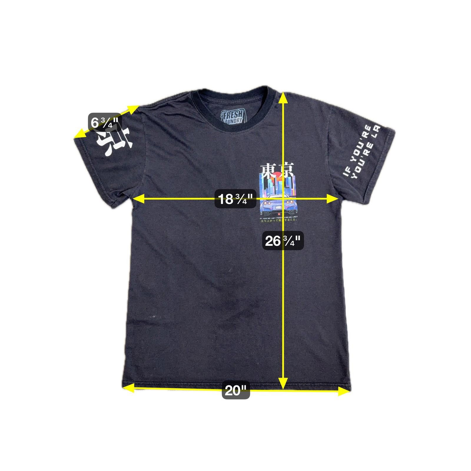 Designer Fresh Laundry Tokyo Car Shirt Mens M Japanese Skyline Racing Size US M / EU 48-50 / 2 - 8 Thumbnail