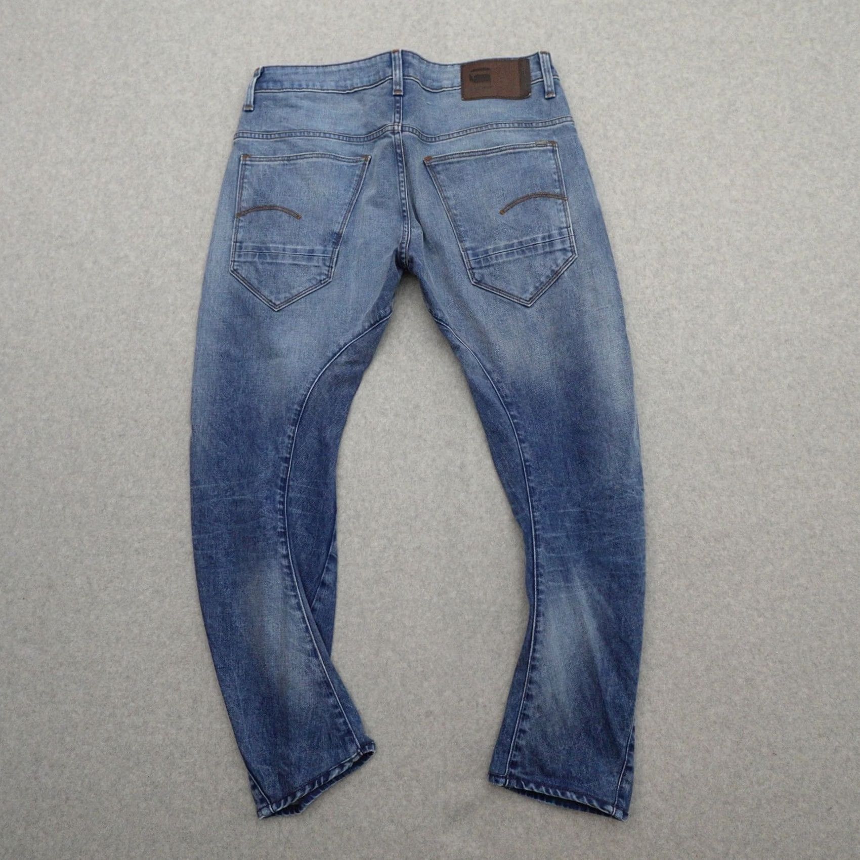 G-Star G-Star Arc Jeans Slim Blue Denim Mens 32 (32X27) 3D Slim Fit Jeans Size US 32 / EU 48 - 2 Thumbnail
