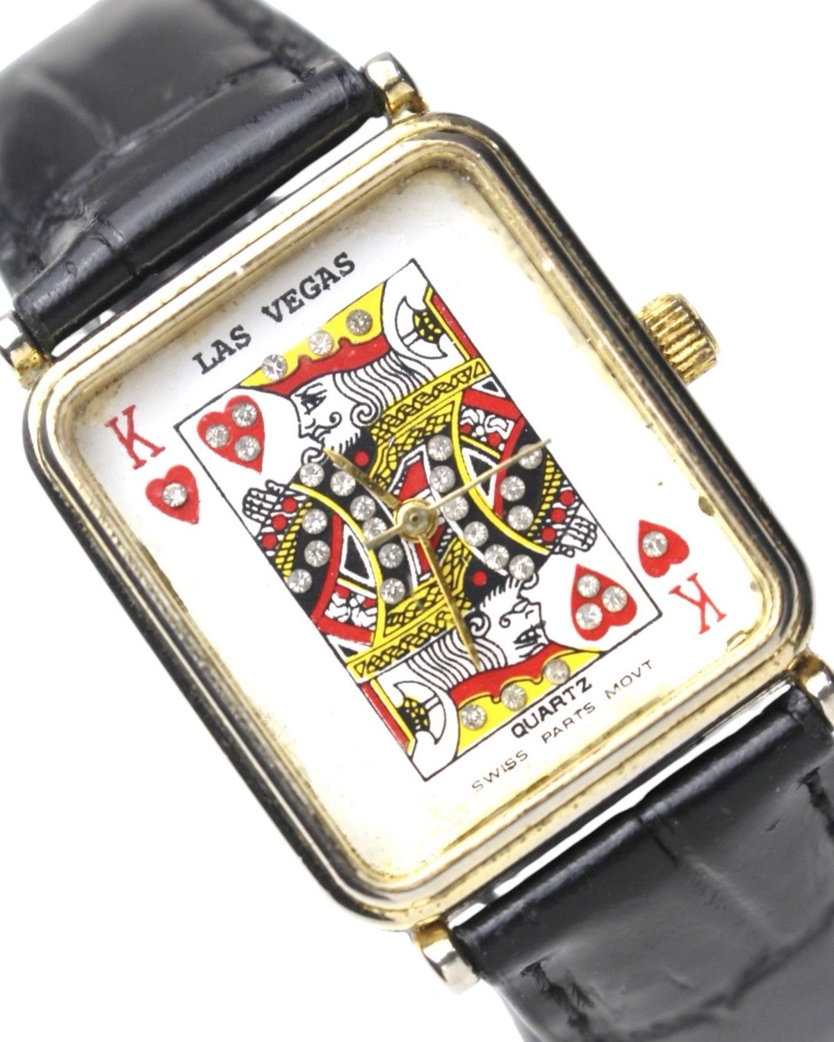 Vintage 2000S JAPANESE MADE LAS VEGAS KING OF HEARTS WATCH Size ONE SIZE - 2 Thumbnail