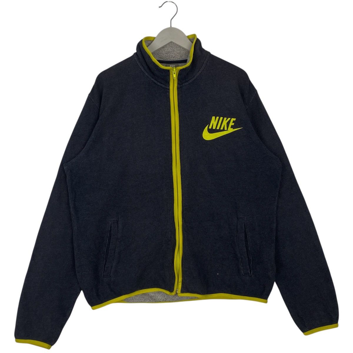 Other Vintage Nike Sportswear Full Zip Sweater Blue Made In China Size US XL / EU 56 / 4 - 1 Thumbnail
