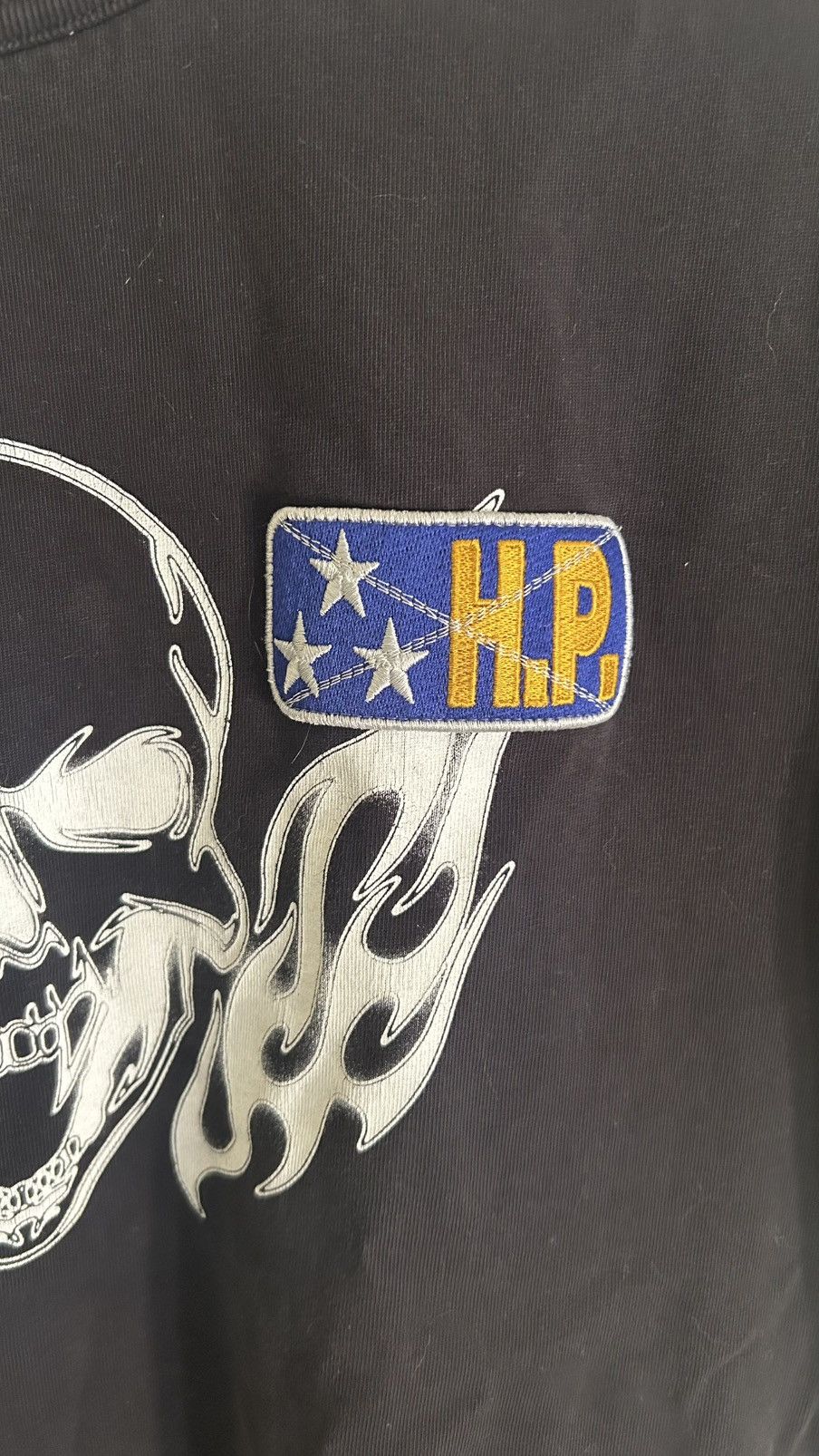 Heron Preston HERON PRESTON Flaming Skull Men's T-Shirt 🔥 Size US M / EU 48-50 / 2 - 4 Thumbnail