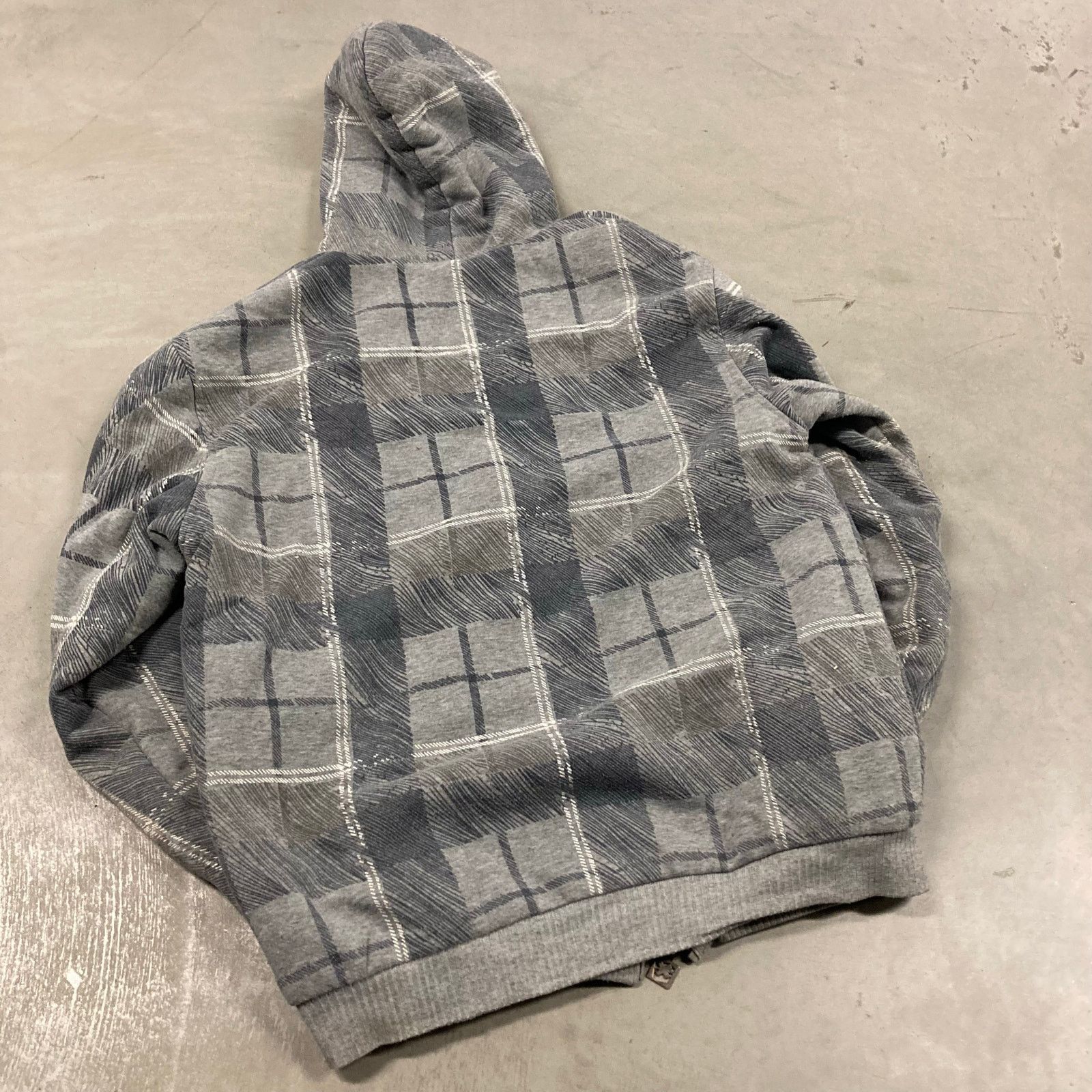 Vintage vintage Y2K flannel skate hoodie Size US L / EU 52-54 / 3 - 2 Thumbnail