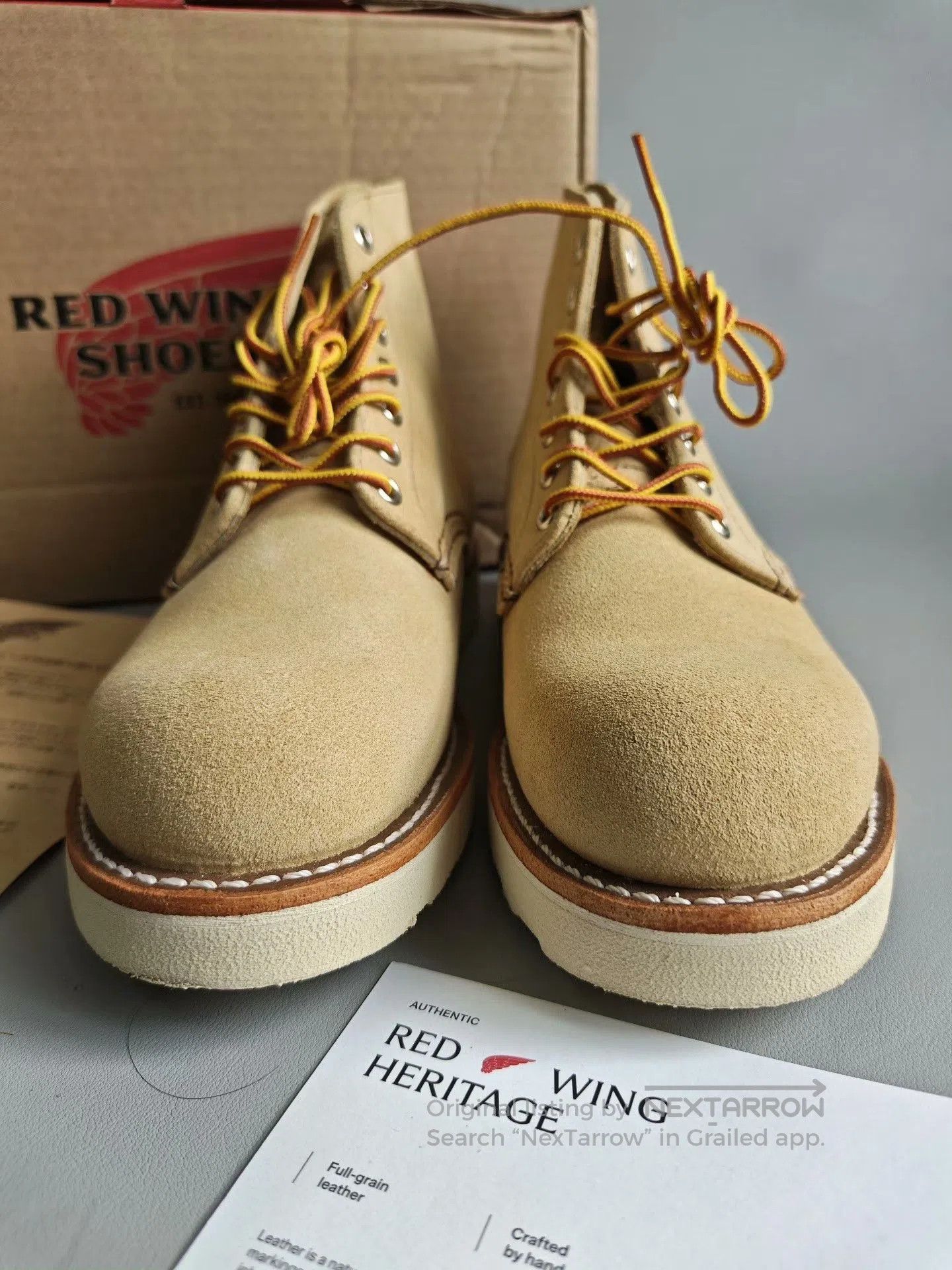 Red Wing Red Wing 8167 Suede Work Boots. Size US 6 / EU 39 - 2 Thumbnail