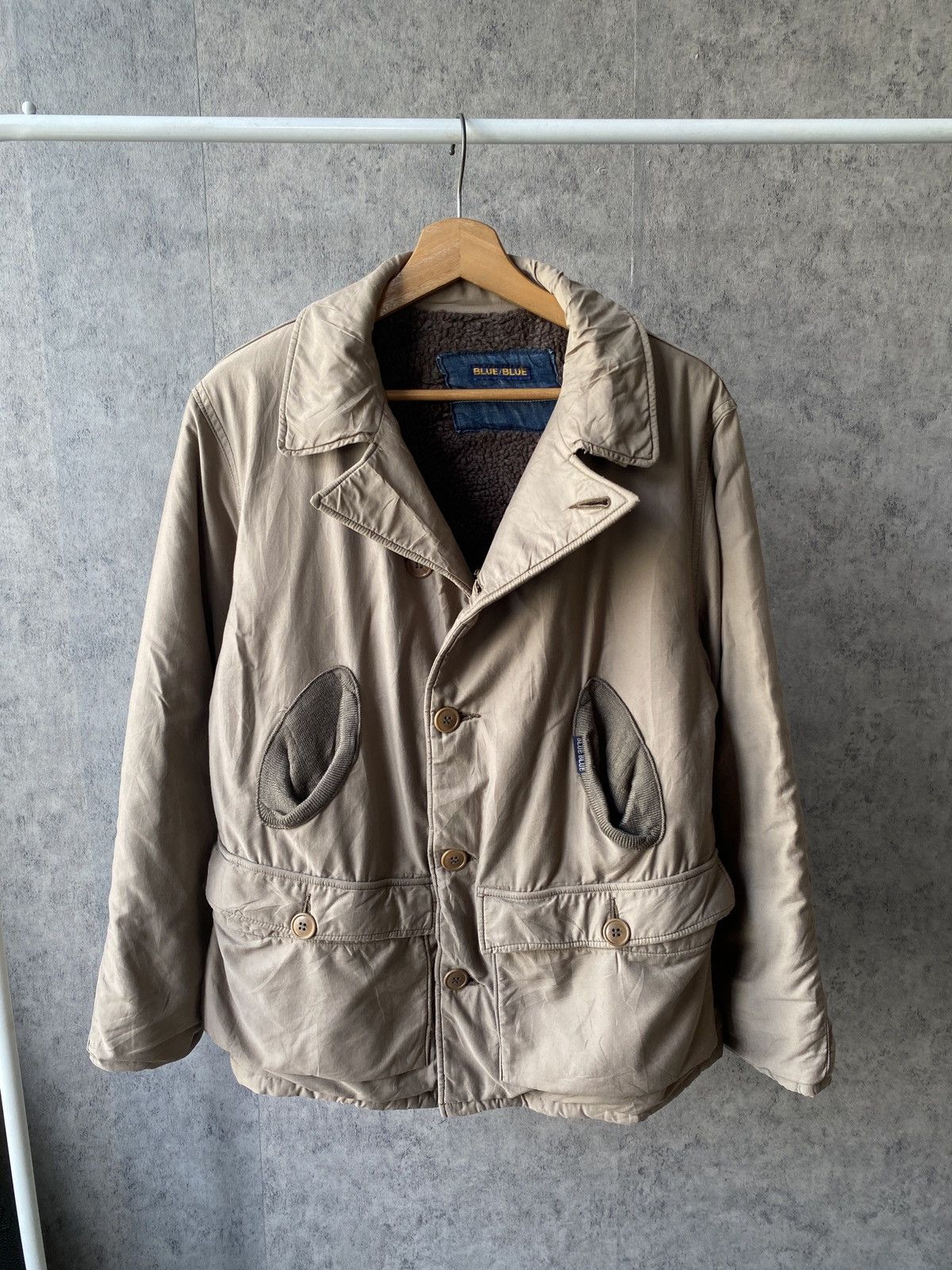 Blue Blue Japan Blue Blue Japan Sherpa Lining Jacket Size US M / EU 48-50 / 2 - 2 Thumbnail